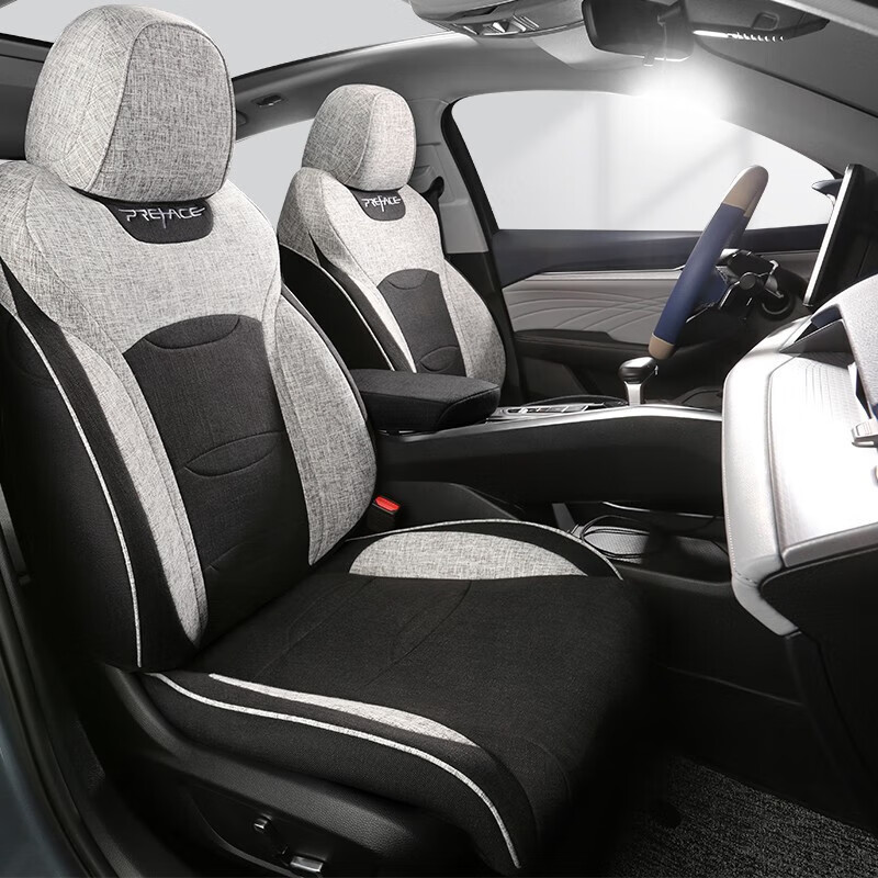 喜尚喜适用于2021款吉利星瑞专用座套豪华尊贵旗舰型全包围座椅套四季汽 极光银(亚麻款)-标准版 记得联系客服告知车型 年份哦怎么样,好用不?