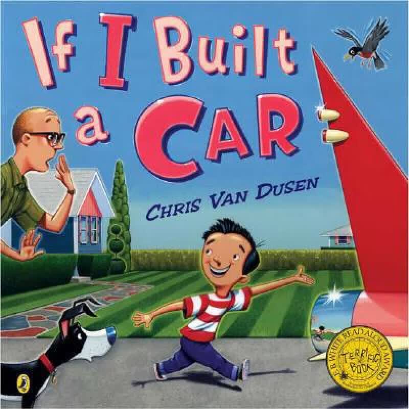 If I Built a Car 英文原版绘本