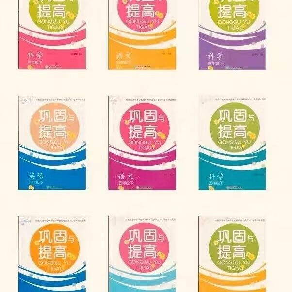 2023春 巩固与提高数学3-6年级下 六年级下 科学