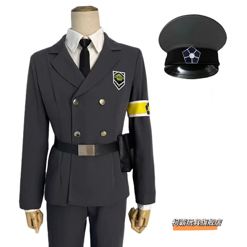 卡通周边蓝色监狱cos千切豹马洁世一系师凛c服 蜂乐回警卫服 袖章 s