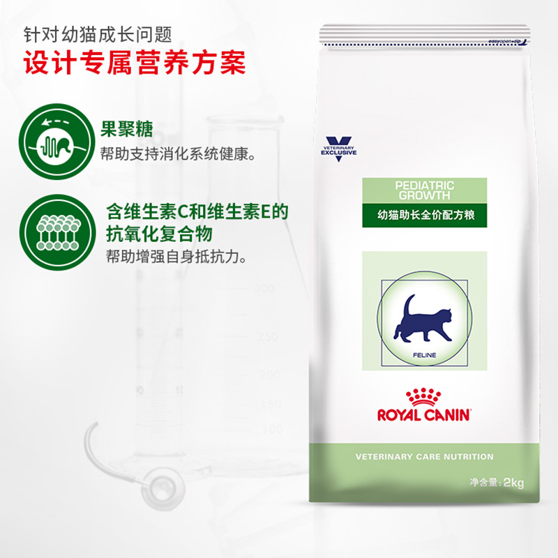 皇家猫粮fw34离乳期奶糕fg36幼猫小猫助长专用配方vcn营养调理增肥猫