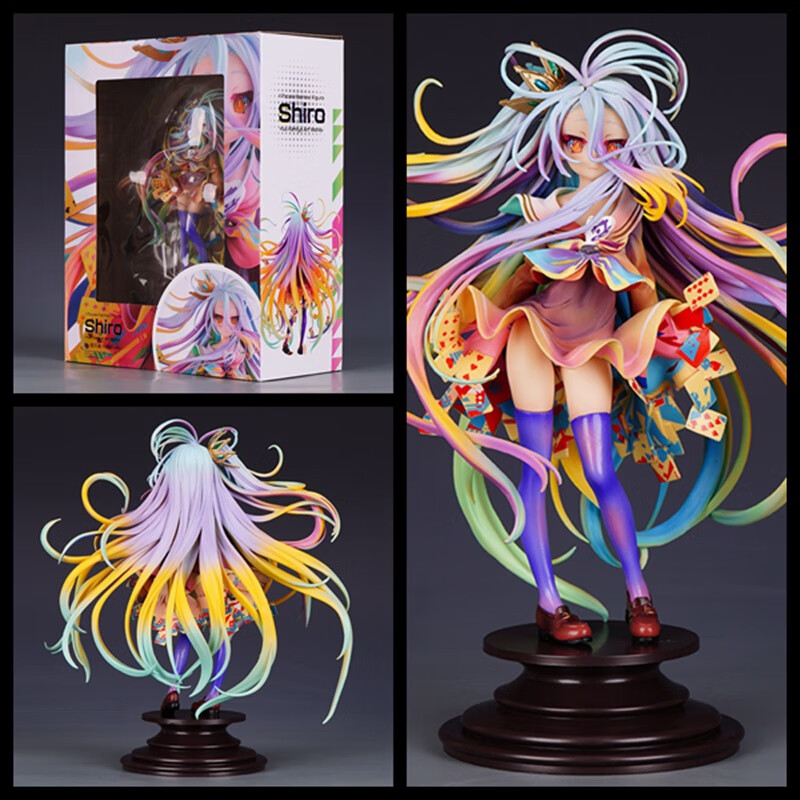 动漫批发 游戏人生 白 no game no life 榎宫佑 站姿 盒装手办 游戏