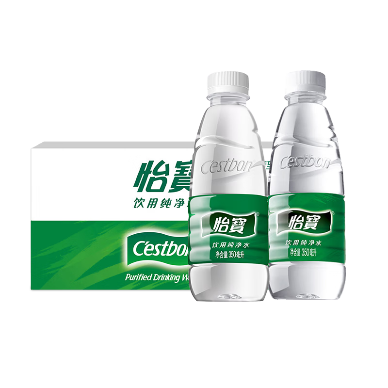 怡宝350ml*24瓶12瓶纯净水小瓶装饮用水 350ml*24瓶新鲜日期