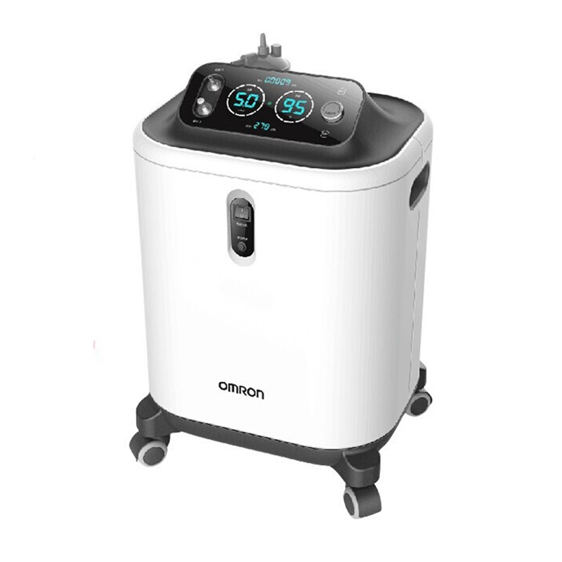 欧姆龙 omron 5l医用制氧机 kjry55w 带雾化 老人孕妇家用吸氧氧气机