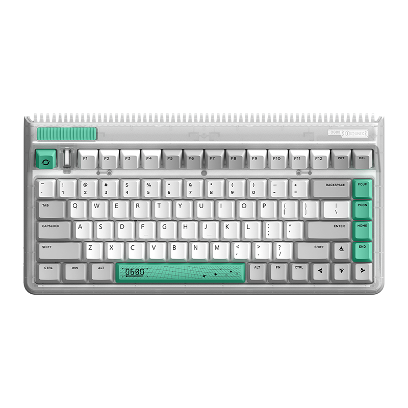 IQUNIX OG80虫洞 机械键盘 三模热插拔客制化键盘 无线蓝牙游戏键盘 83键电脑键盘 OG80 三模机械键盘 TTC-金粉轴V2-无 769元