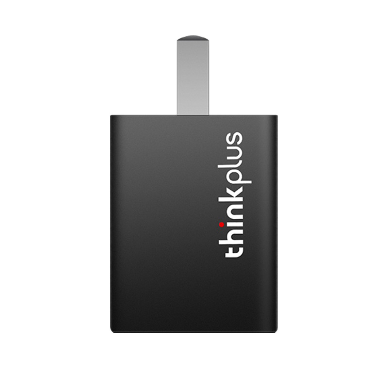 ThinkPad ���� �������ں��Դ Nano 65W  GaN USB-C���������������� thinkplus �ں��Դ 65W  ��ɫ