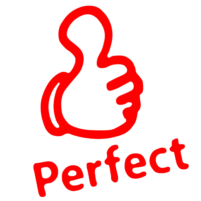 小印章老师学生鼓励章小学生印章小奖励鼓励大拇指表扬评语 perfect