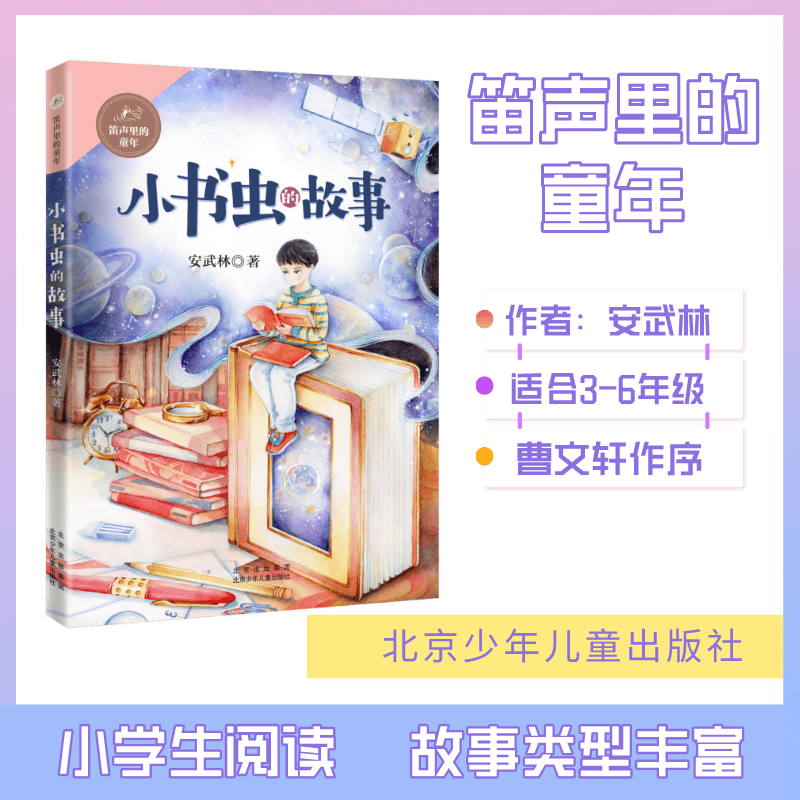 笛声里的童年 小书虫的故事 安武林 北京少年儿童出版社
