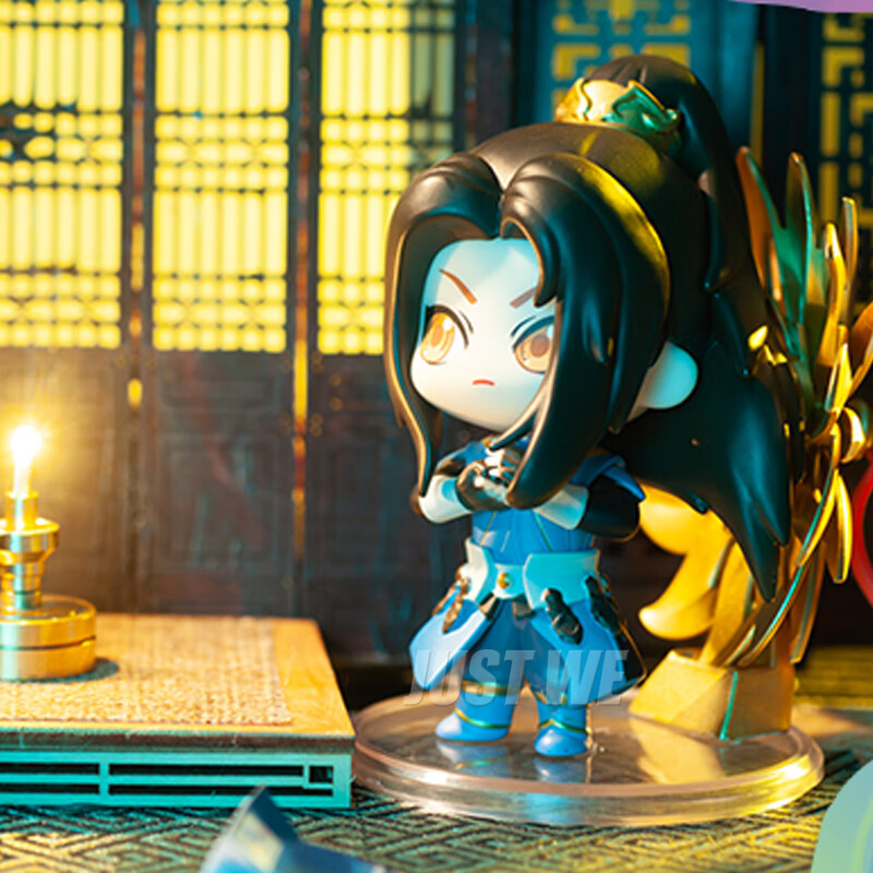 斗罗大陆盲盒潮玩动漫周边唐三小舞q版公仔汽车摆件 大隐藏-前世唐三