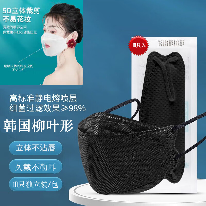 卓强韩版KF94口罩价格走势图及购买建议