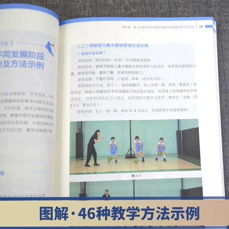 中国青少年篮球教学训练指导手册 中国篮球协会编著 青少年篮球裁判员执裁技巧战术教学书比赛规则截图
