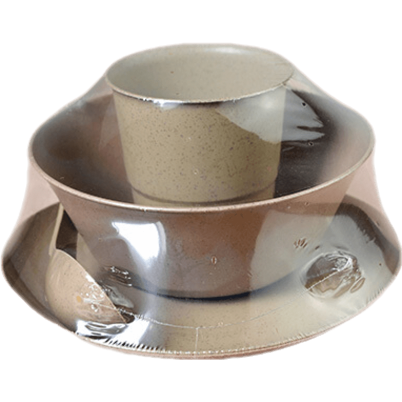 稻壳环保可降解一次性餐具4件套5件套碗筷盘勺杯婚宴酒席套装用品