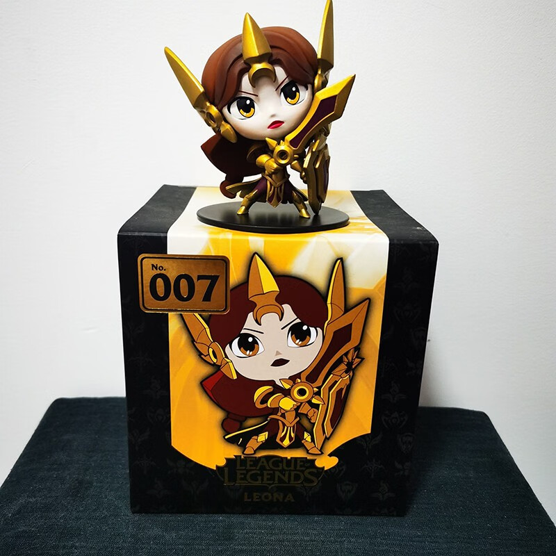 q版英雄联盟手办玩具游戏周边潮玩人偶lol公仔德莱文艾克光辉男枪诺手