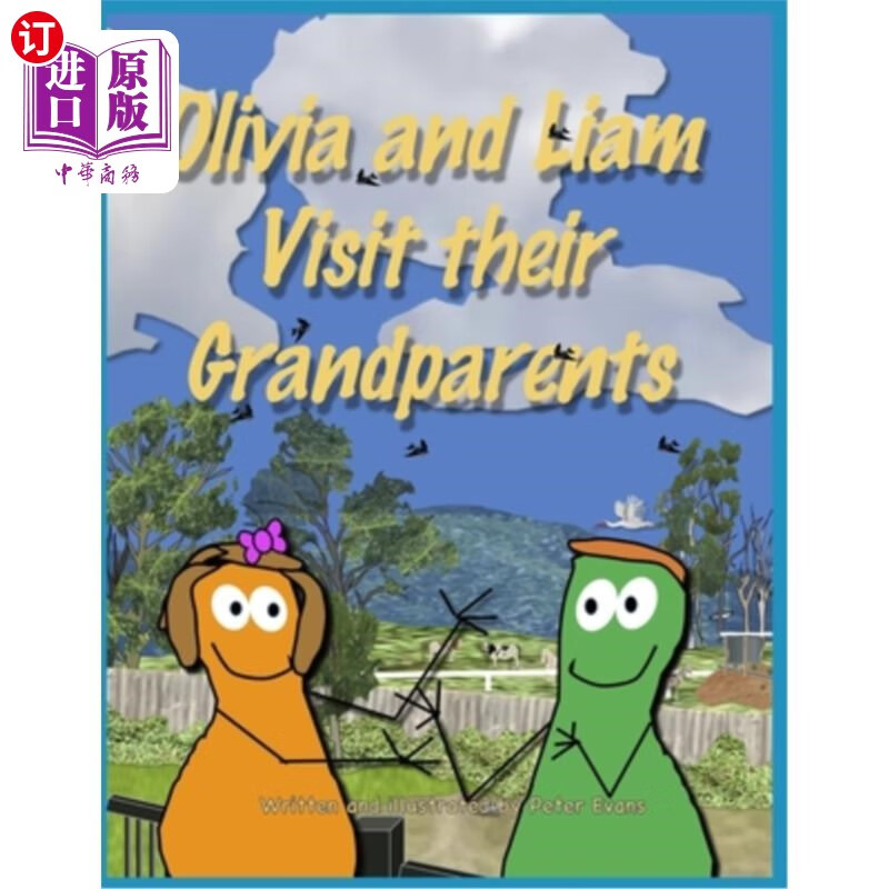 海外直订olivia and liam visit their grandparents: an oliva and