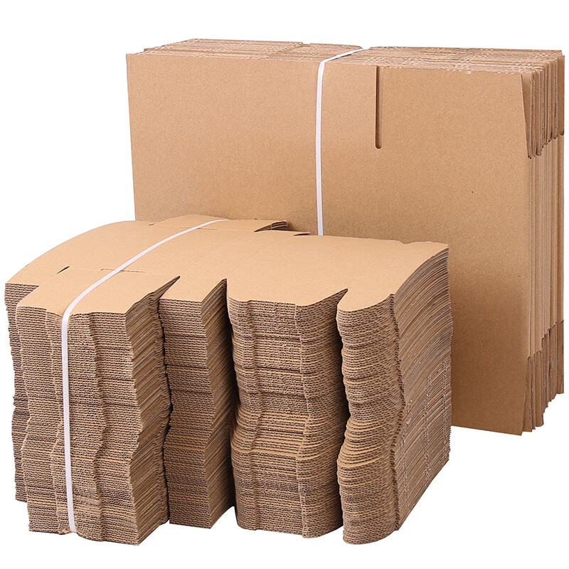 包装箱纸壳箱 纸板箱 100个捆装邮政纸箱飞机盒快递包装盒子纸板打包