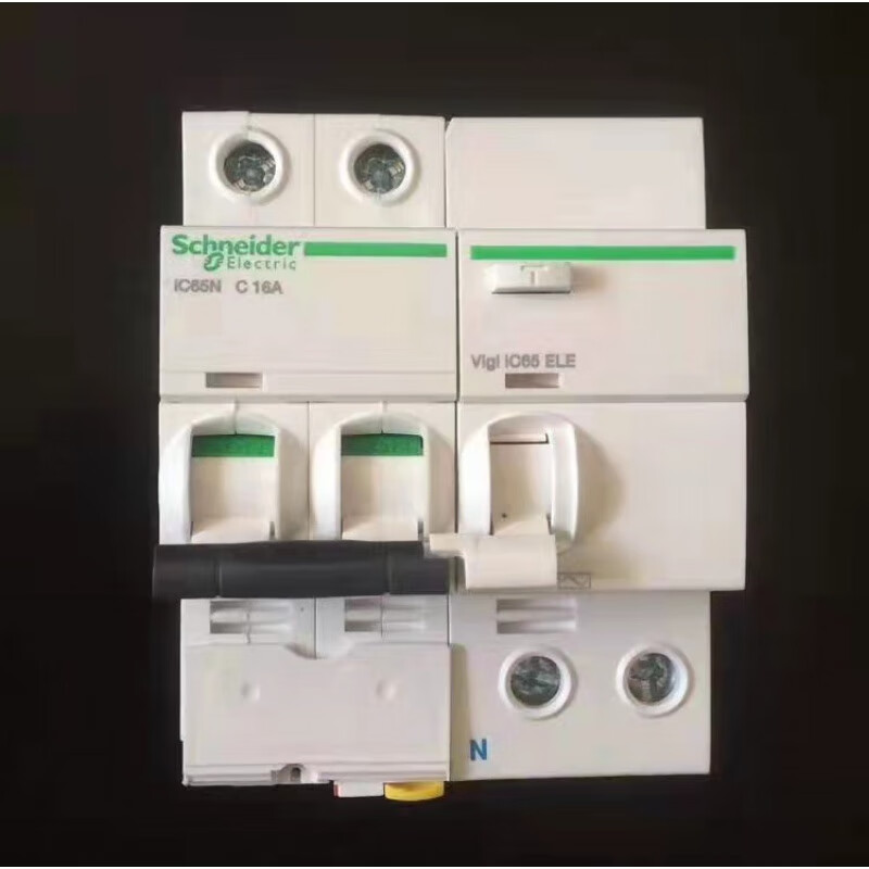 漏电开关ic65nvigi1p3p4p小型漏电断路器1a-63aa9系列 1p 6a