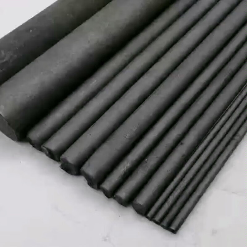 山顶松 电极石墨棒 碳棒 耐高温实验电极高纯光谱石墨电极棒 直径12mm