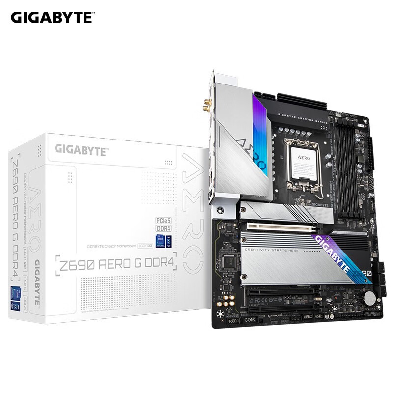 技嘉（GIGABYTE）GA-Z690 AERO G DDR4 （ Intel Z690/LGA 1700）