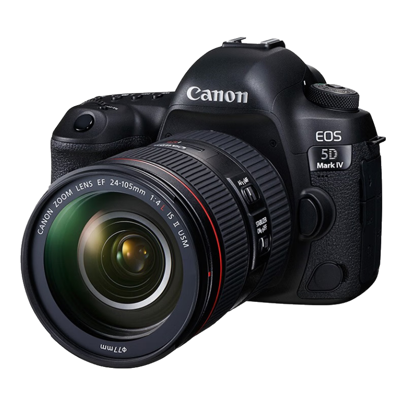 Canon 佳能 EOS 5D Mark IV 5D4 单反相机 单反套机 全画幅（EF 24-105mm f/4L IS II USM 单反镜头）