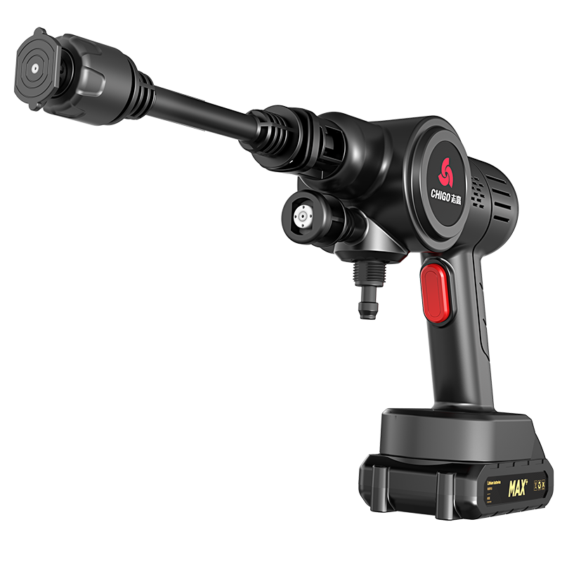 志高（CHIGO）高压洗车水枪无线锂电清洗机家用便携手持多功能神器电动泵L5