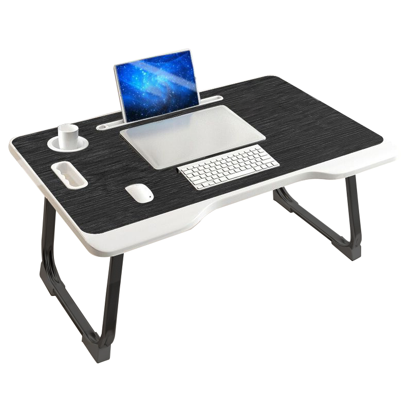 奇晟铭源 床上桌书桌大号桌子笔记本电脑桌折叠桌小桌子学生宿舍学习桌70*48*31写字架子带抽屉 LC-322