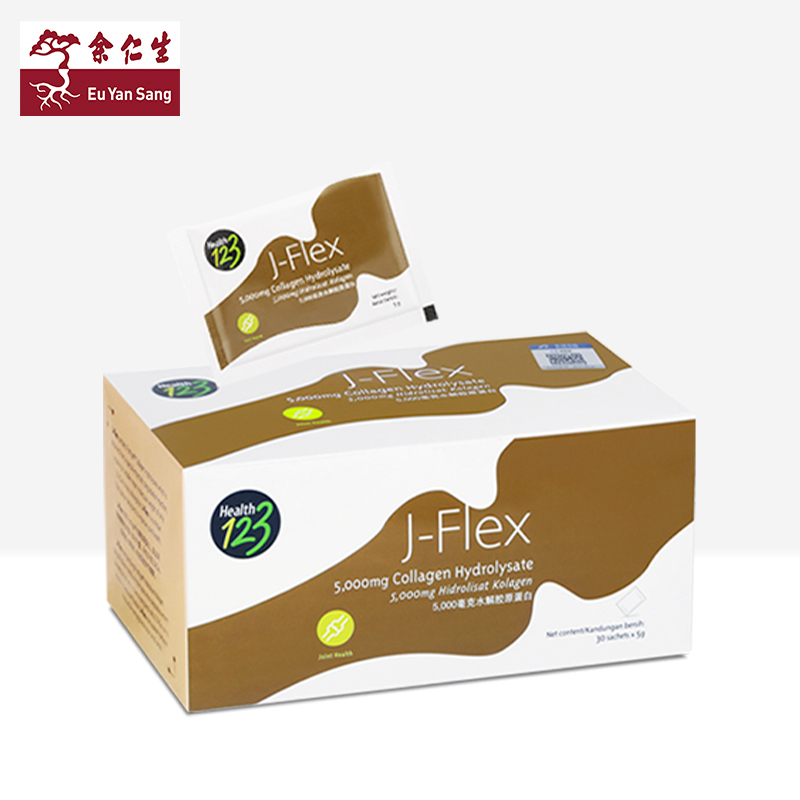 余仁生J-flex软骨素 骨胶原蛋白粉 5g*30包