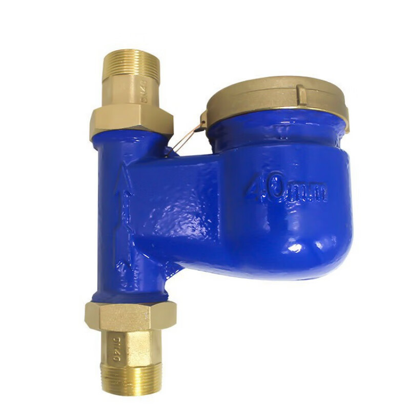 粤水 批发机械表旋翼式竖装冷水表自来水螺纹水表/家用 4分dn15