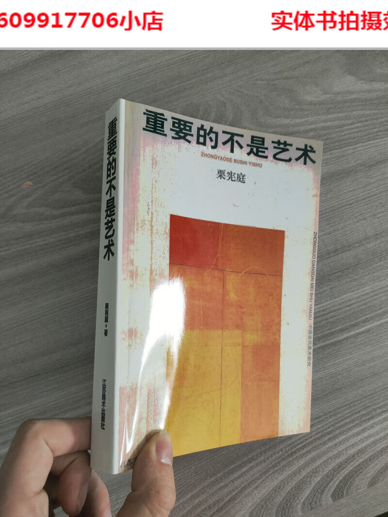 重要的不是艺术 栗宪庭著