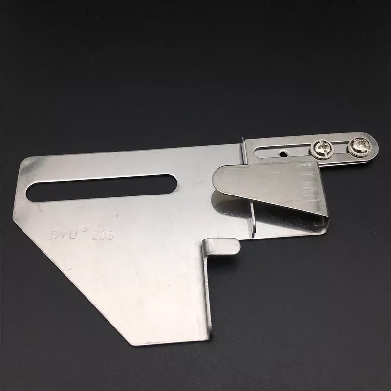 205拉筒三针五线下摆拉筒绷缝机冚车双针车下摆定规可调卷边筒