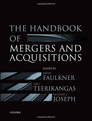 预订 the handbook of mergers and acquisitions