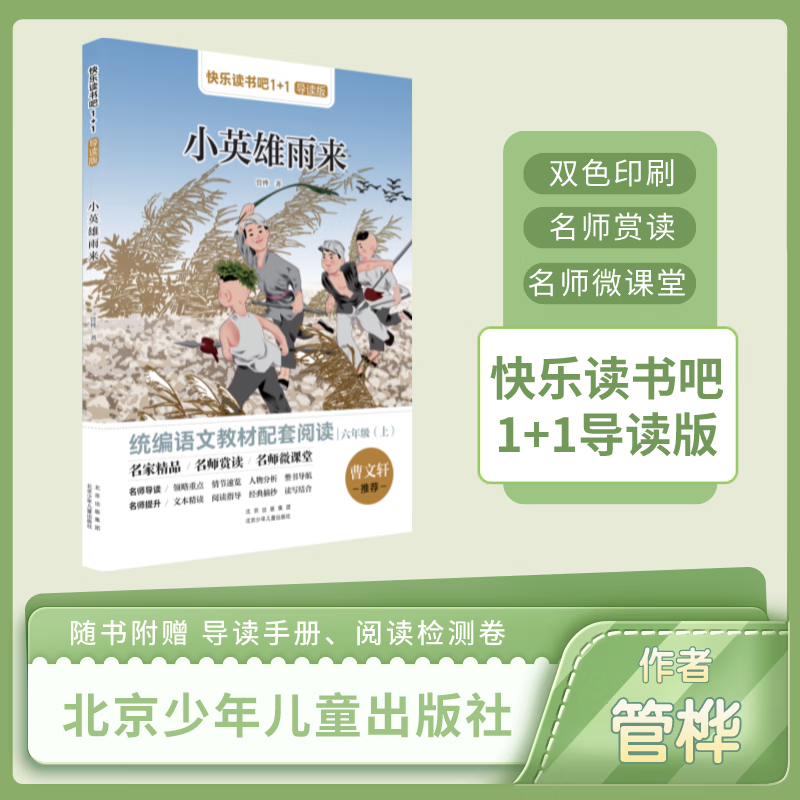 快乐读书吧1+1导读版 小英雄雨来 6年