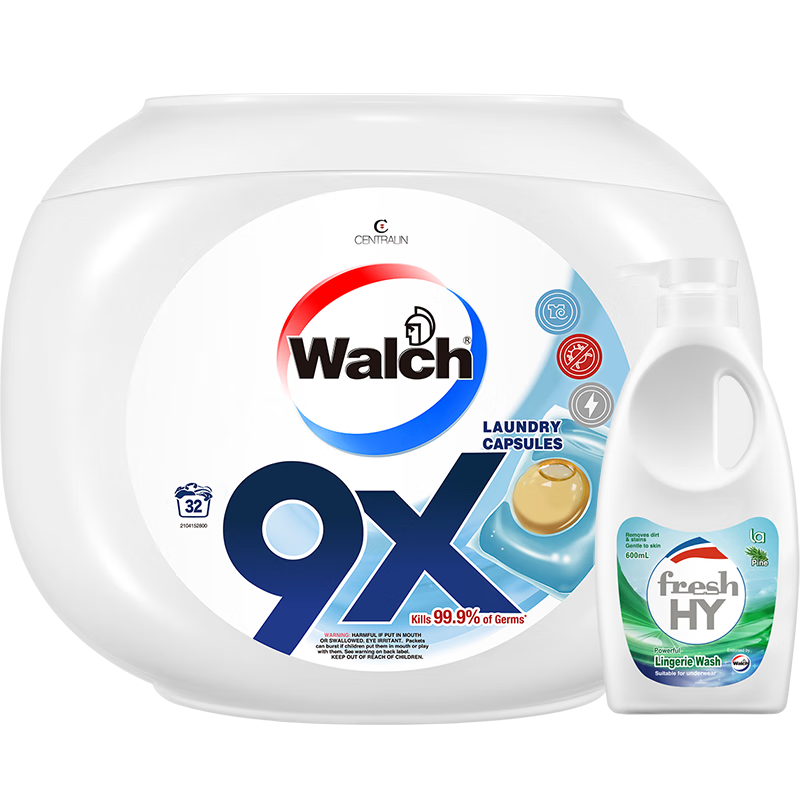 ��¶ʿ9Xɱ��ϴ������12g*32��+��¶ʿ�������ľ���¾�600ml