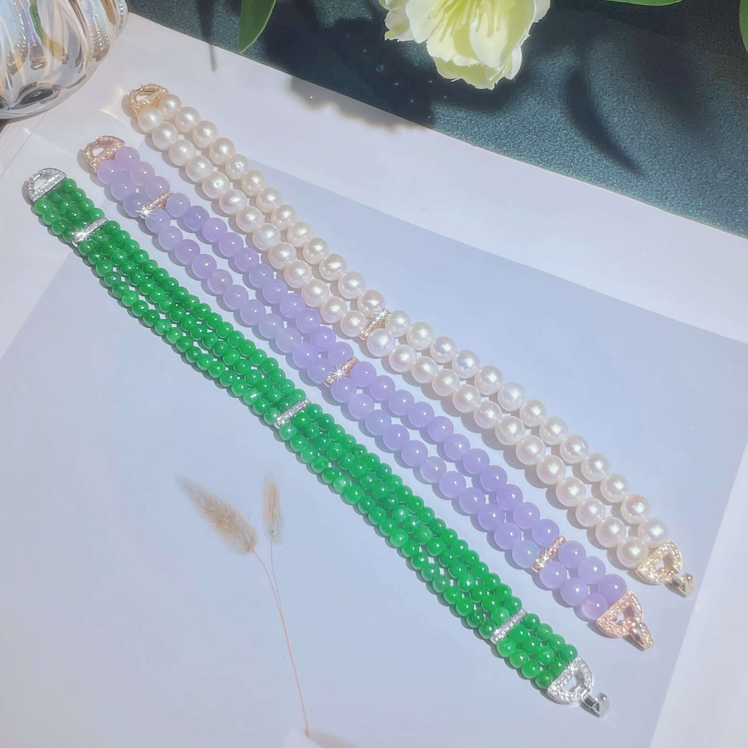 伟德国际冰种翡翠项链配什么隔珠好 冰种翡翠项链配哪些隔珠好