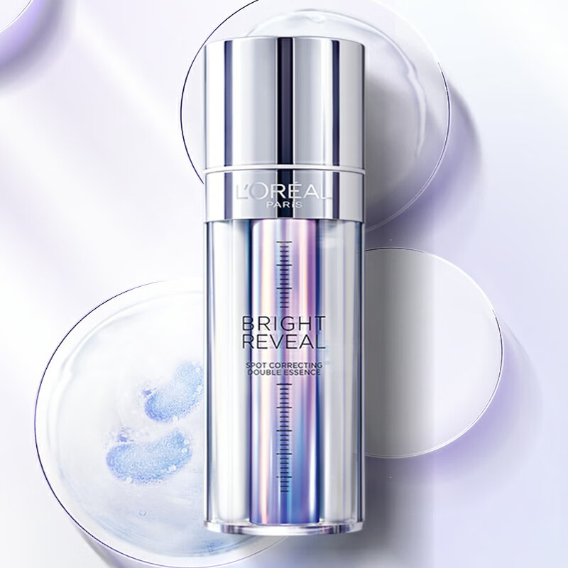 欧莱雅(loreal)臻白晶透淡斑双萃精华 美白淡斑淡痘印  节日礼物 早c