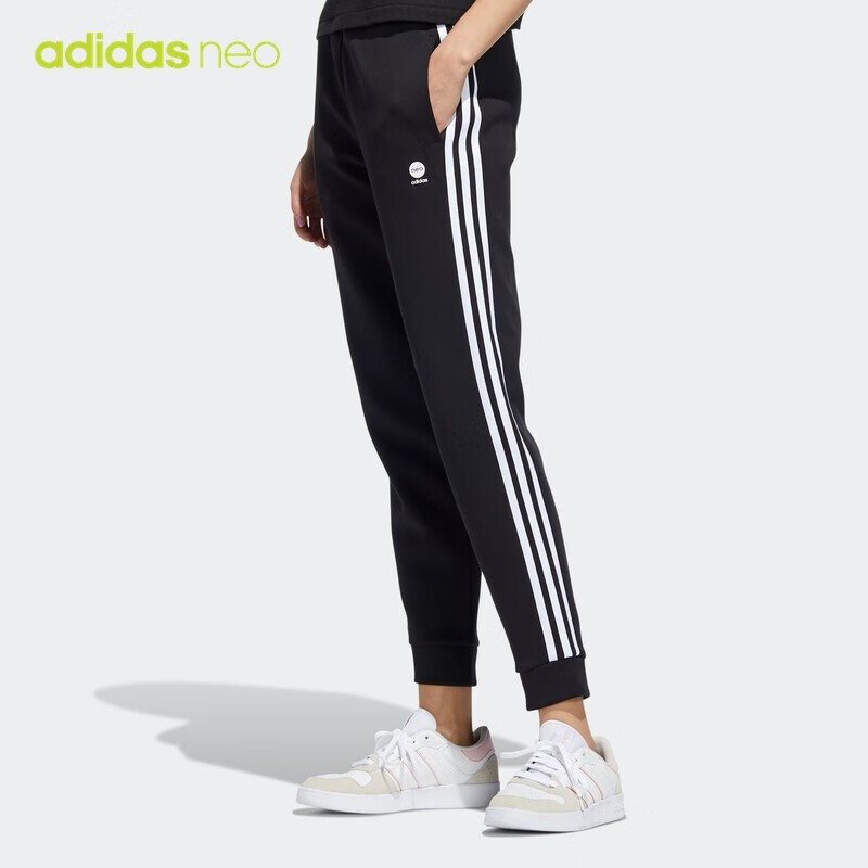 阿迪达斯 adidas neo 女子 运动休闲系列 w icons 3s tp 运动 长裤