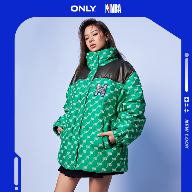 ONLYNBA������90��Ѽ�޶̿���ӡ���޷�Ů|123123007 H44 ��ɫ 160/80A/S