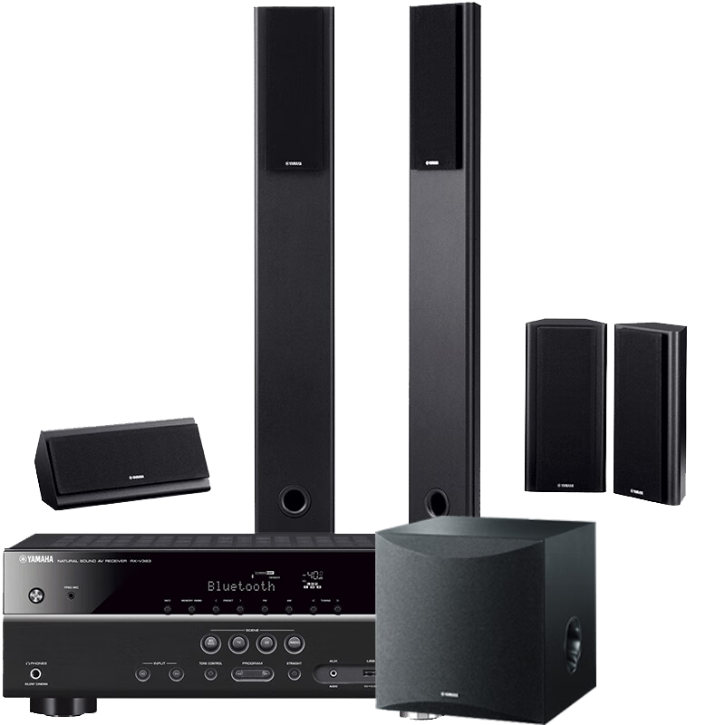 ��������YAMAHA����ͥӰԺNS-PA120������� ���õ������� ������װ �߶�ľ�ʼ������칦�Ż�����ϴ����� NS-PA120+V385����+050 5.1��װ