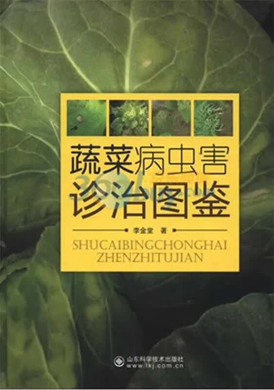 蔬菜病虫害诊治图鉴 李金堂著【正版】