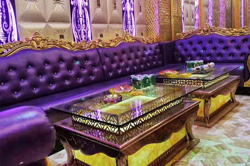 定制ktv会所包厢欧式沙发茶几组合专用酒店夜总会家庭影院u型卡座