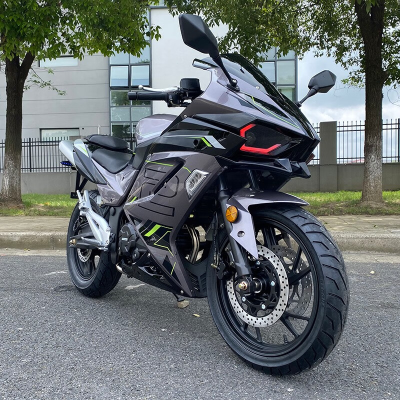 cheng)全新国四电喷国产h2摩托车跑车机车重型机车趴赛整车可上牌