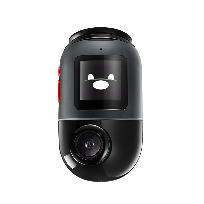 70迈 智能云台行车记录仪 X200黑灰64G 超高清360度全景拍摄 智能监控