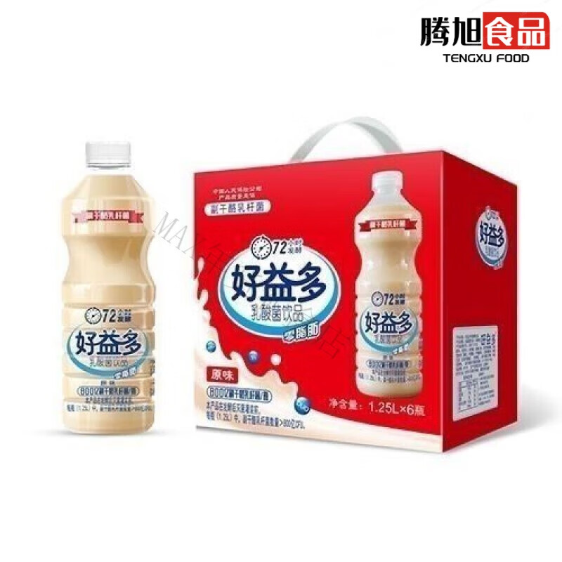 好益多乳酸菌72小时发酵肪原味1.25l*3宿舍便宜 好益多乳酸菌1