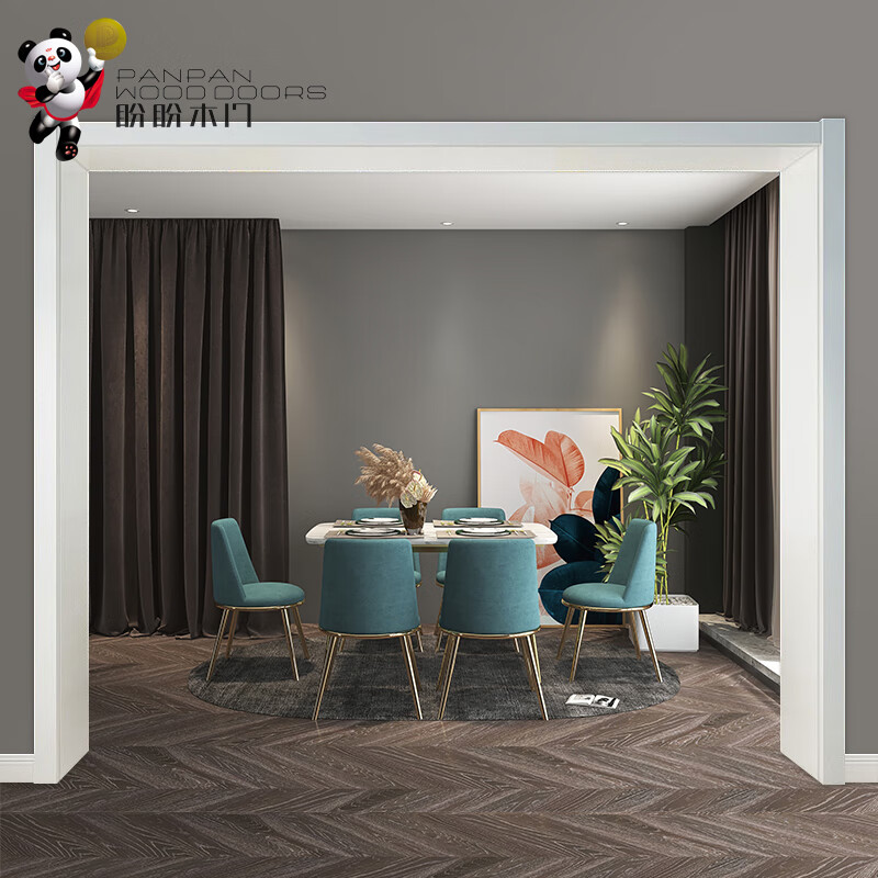 垭口免漆烤漆阳台窗户套入户套定做 干漆双包(墙体厚度不超过300mm