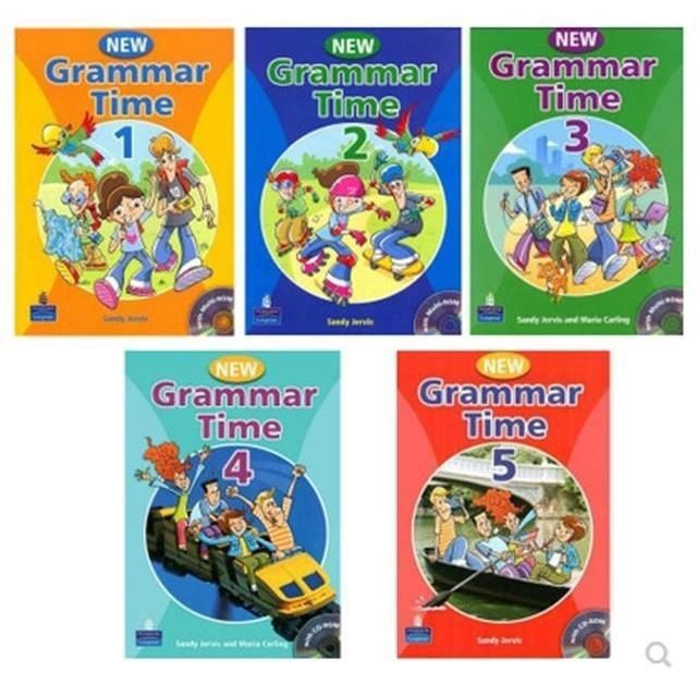 语法NEW Grammar Time(1-5全套)配音频 彩色