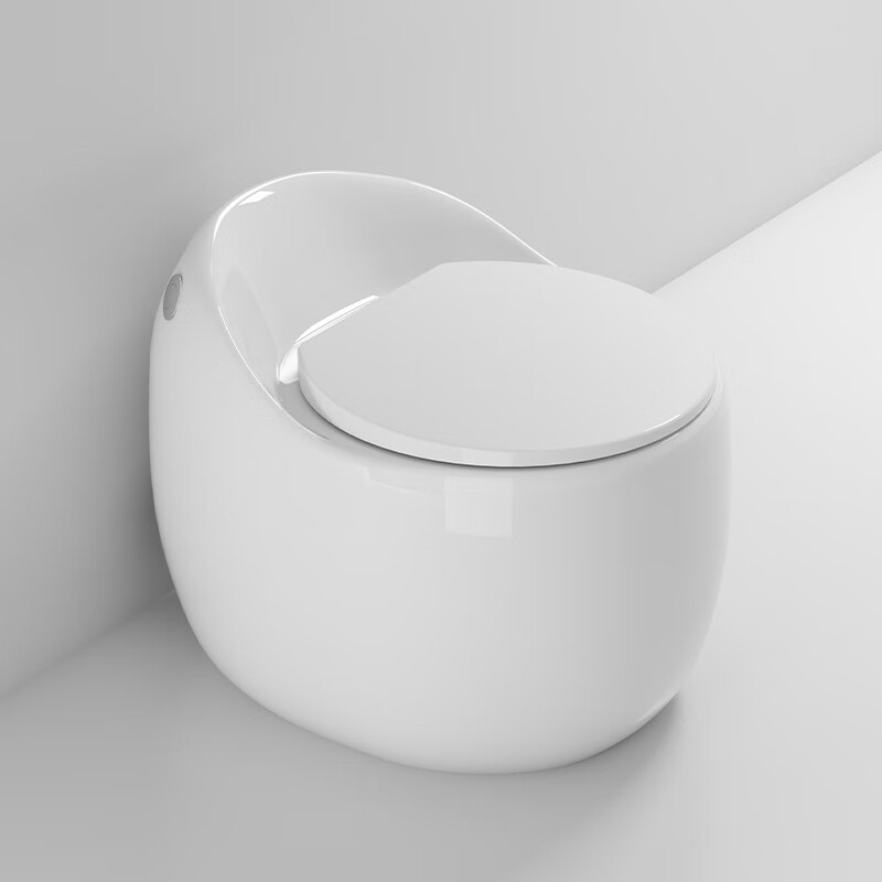 勋狸粑通用同款鸡蛋形马桶个性创意型一体式大座圈坐便器家用卫生 蛋