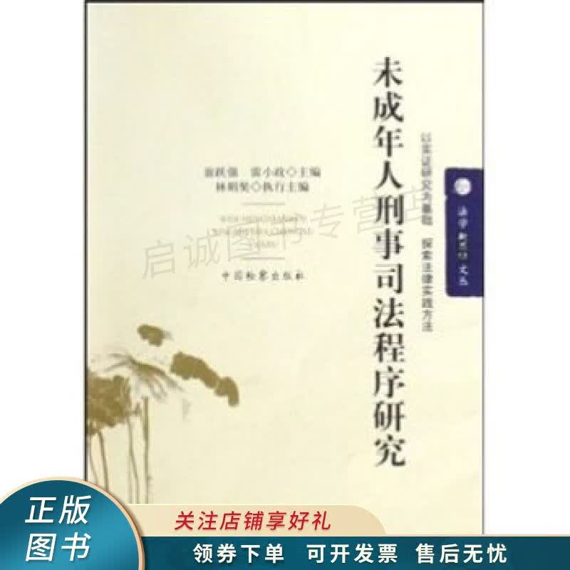未成年人刑事司法程序研究 翁跃强