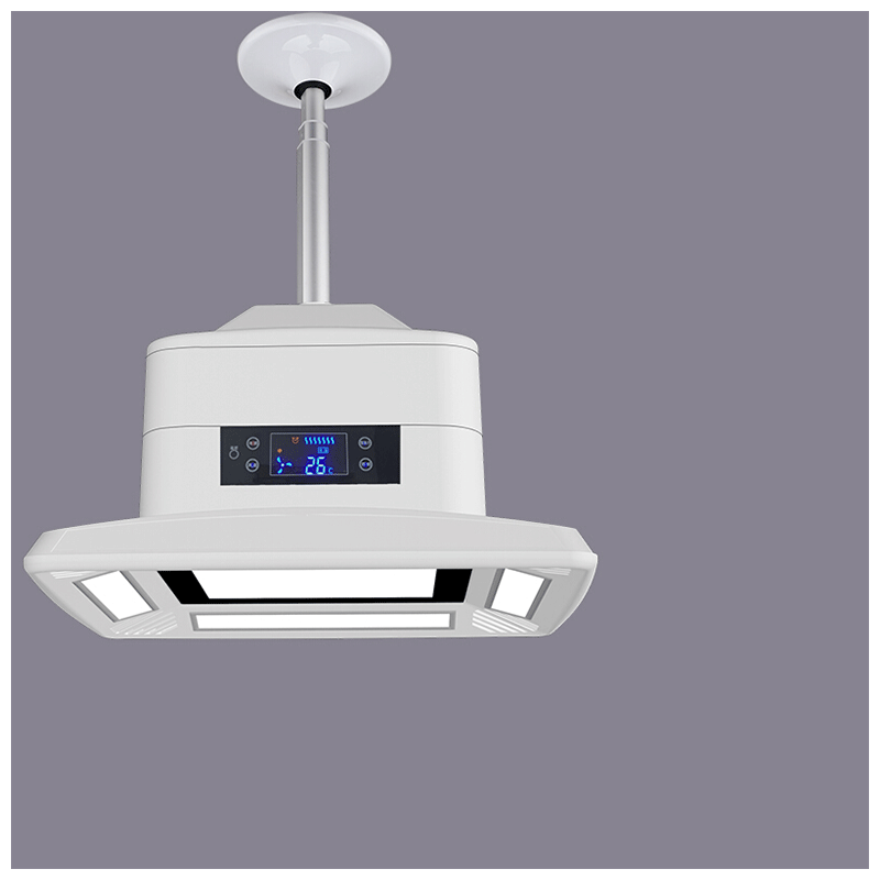 棋牌室吸烟灯的遥控智能升降麻将机房吸烟 标配款 白色