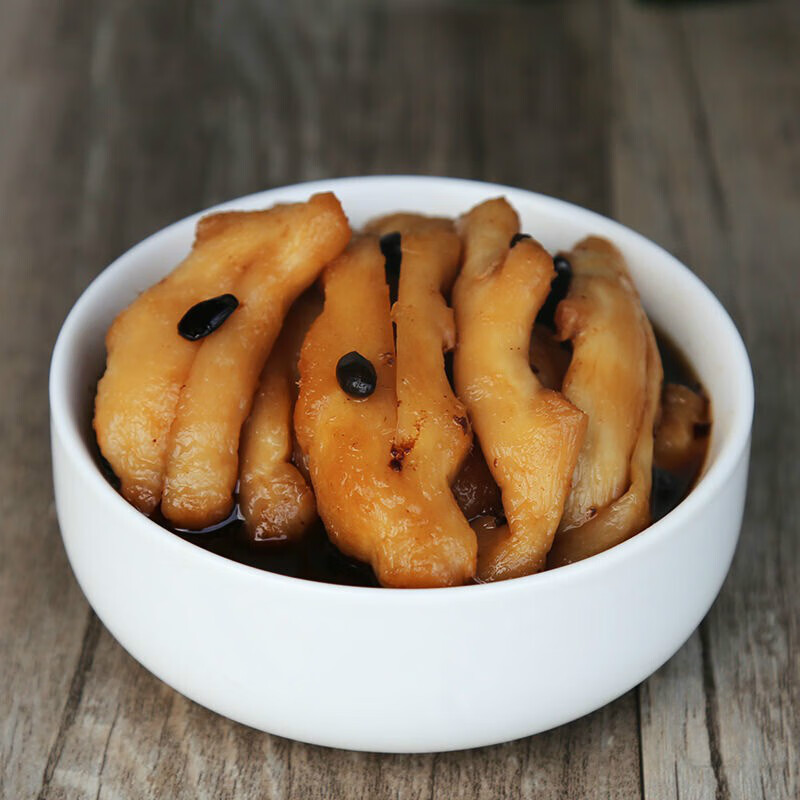 虎钢馋豆豉姜腌制糖醋嫩生姜农家自制下饭菜酸甜味零食江西宜春 豆豉