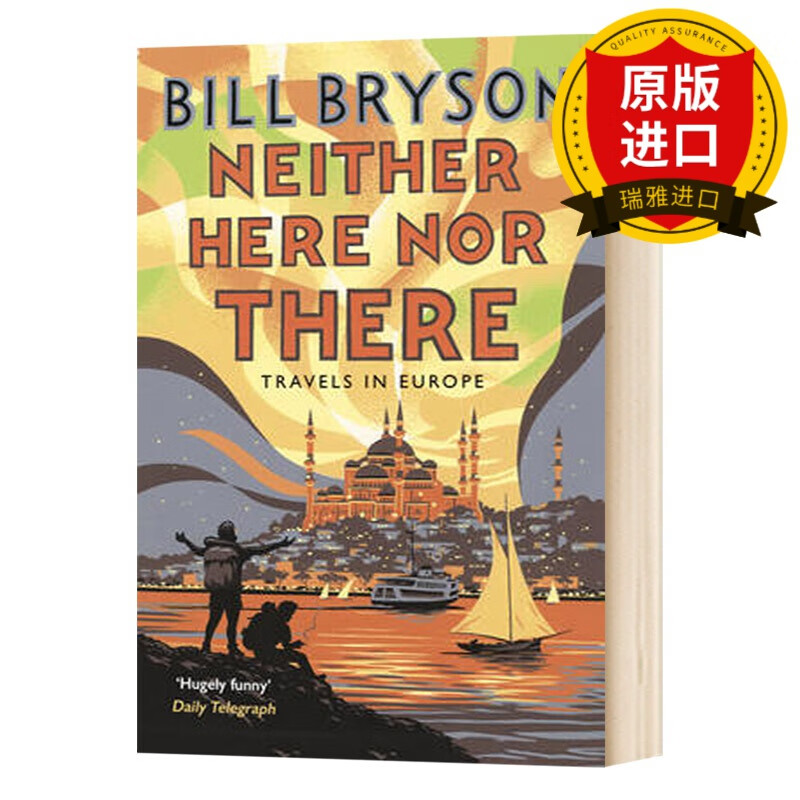 英文原版 东西莫辨逛欧洲 Neither Here Nor There Travels in Europe 旅行随笔系列 万物简史作者 Bill Bryson 进口英语书籍