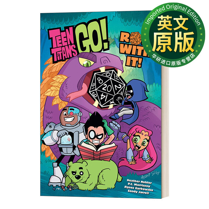 少年泰坦出击!用它滚! 英文版 进口英语原版书籍 英文原版